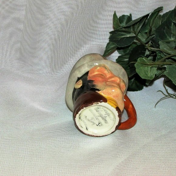 Cooper Clayton Small Figural Toby Mug by Sterling England Cottagecore - Picture 7 of 7